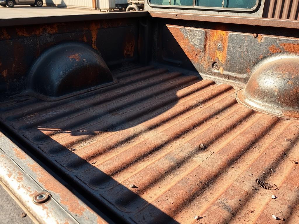 Trucks & beds treated with RustGuard™ Rust Converter